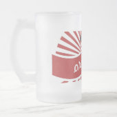 Original-Zeichen-Logo Thunder_Cove Mattglas Bierglas (Links)