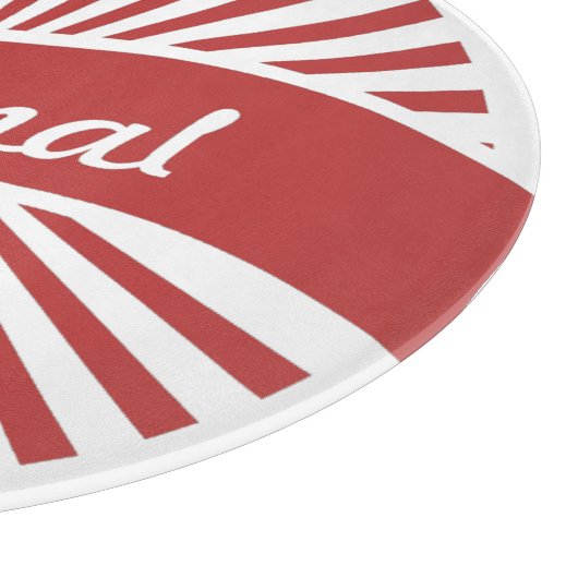 Original-Zeichen-Logo Thunder_Cove Schneidebrett (Ecke)