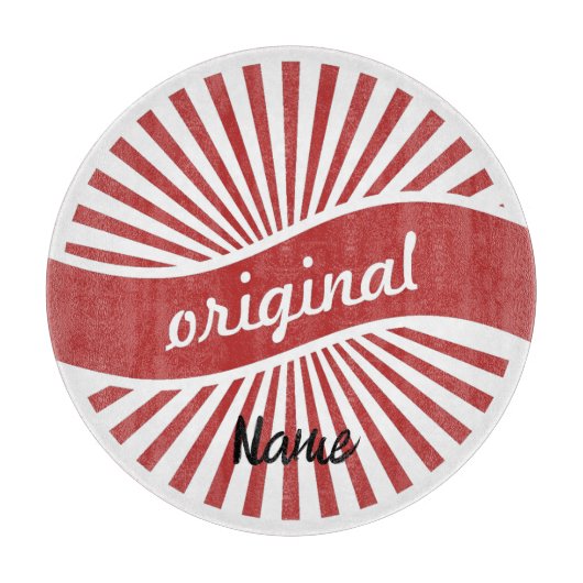 Original-Zeichen-Logo Thunder_Cove Schneidebrett (Vorderseite)