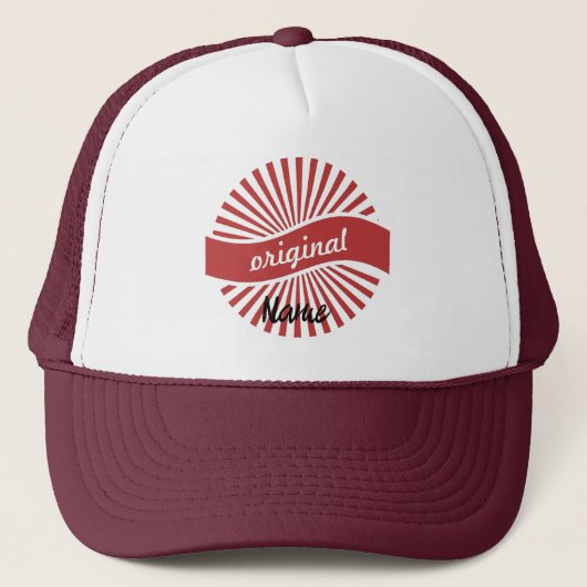 Original-Zeichen-Logo Thunder_Cove Truckerkappe (Vorderseite)