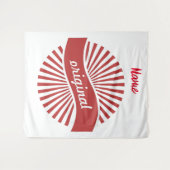 Original-Zeichen-Logo Thunder_Cove Wandteppich (Vorderseite (Horizontal))
