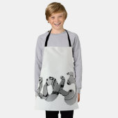 Original Zeichn 2023 Neujahr AKA Schürze (Getragen)