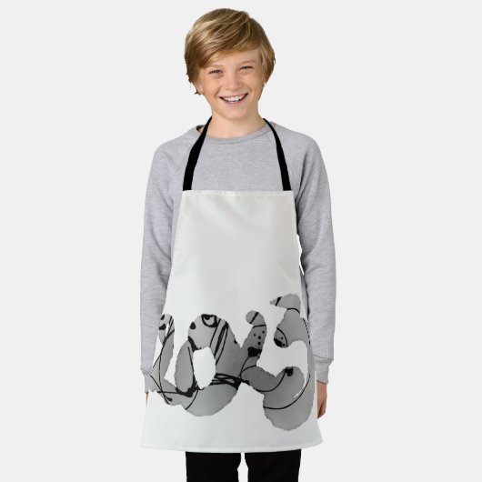 Original Zeichn 2023 Neujahr AKA Schürze (Getragen)