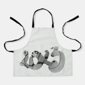 Original Zeichn 2023 Neujahr AKA Schürze (Vorderseite)