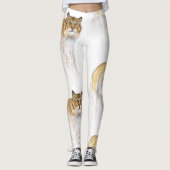 Original Zeichnend 1 Chinesisches Tigerjahr Geburt Leggings (Vorderseite)
