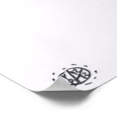 Original Zeichnend 1 Pferdejahr Zodiac Poster (Ecke)