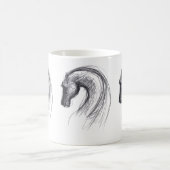 Original Zeichnend 1 Pferdejahr Zodiac-Tasse Kaffeetasse (Mittel)