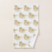 Original Zeichnend 2 Chinesischer Tiger Jahr Gebur Badhandtuch Set (Handtuch)