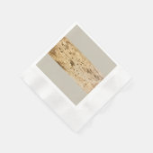 Originale Holzmaserung Serviette (Ecke)