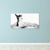 Originale Kunst: "Kitsa Diva" Leinwanddruck (Insitu (Holzboden))