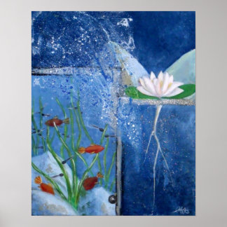 Originale Kunst Print - Pondlife Poster