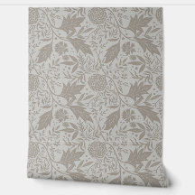 Originale Kunst und Kunsthandwerk Botanisches Grau