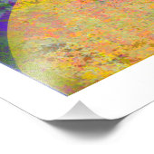 Originale Kunstwerk Monstera-Blatt Fotodruck (Ecke)