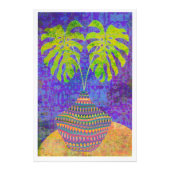 Originale Kunstwerk Monstera-Blatt Fotodruck (Vorne)