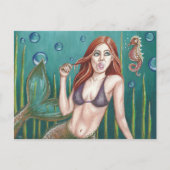 Originale Kunstwerke Bubblicious Postkarte (Vorderseite)