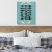 Originale Sondertermine Leinwanddruck (Insitu (Schlafzimmer))
