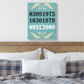 Originale Sondertermine Leinwanddruck (Insitu (Schlafzimmer))