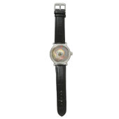 Originale Spin-Art Armbanduhr (Flach)