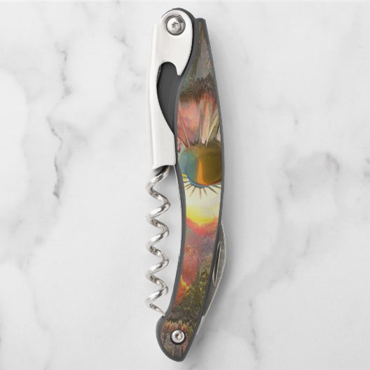 Originale Spin-Art Kellnermesser (Vorderseite)