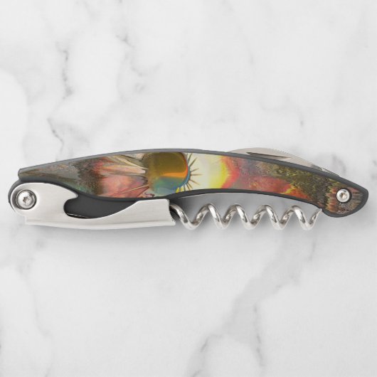 Originale Spin-Art Kellnermesser (Vorderseite)
