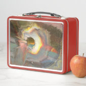 Originale Spin-Art Metall Brotdose (Beispiel)