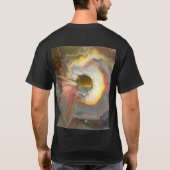 Originale Spin-Art T-Shirt (Rückseite)