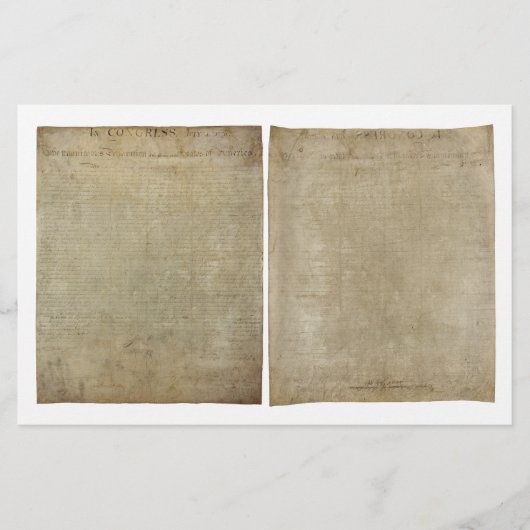 ORIGINALE Unabhängigkeitserklärung Briefpapier (Vorderseite)