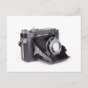 Originale Vintage-Kamera Postkarte