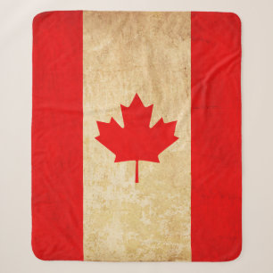 Originale vintage patriotische Nationalflagge Kana Sherpadecke