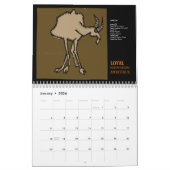 Originale Zeichnungen Astrologische Zeichen Diagra Kalender (Jan 2026)