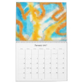 Originaler abstrakter fotografischer Kunstkalender Kalender (Jan 2027)