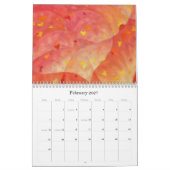 Originaler abstrakter fotografischer Kunstkalender Kalender (Feb 2027)