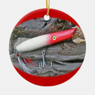 Originaler AJS Pencil Popper Angelköder Keramikornament