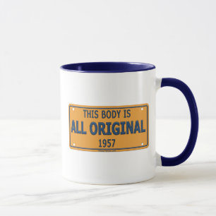 Originaler Fahrzeugkörper von 1957 Tasse