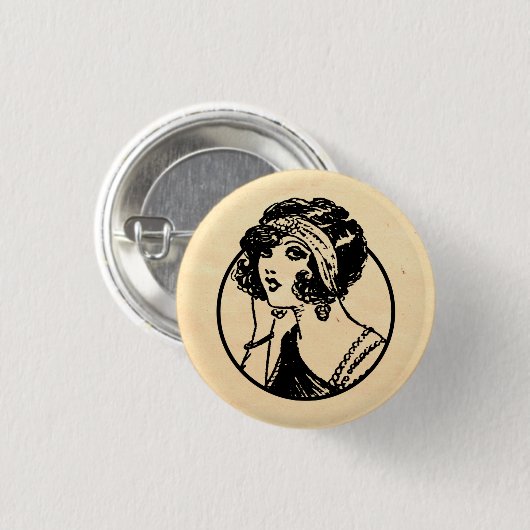 Originaler Fritzi-Button Button (Vorne & Hinten)