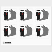 Originaler Harvey OS Quadratischer Aufkleber (Blatt)