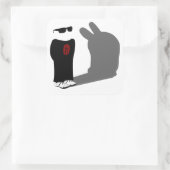 Originaler Harvey OS Quadratischer Aufkleber (Tasche)