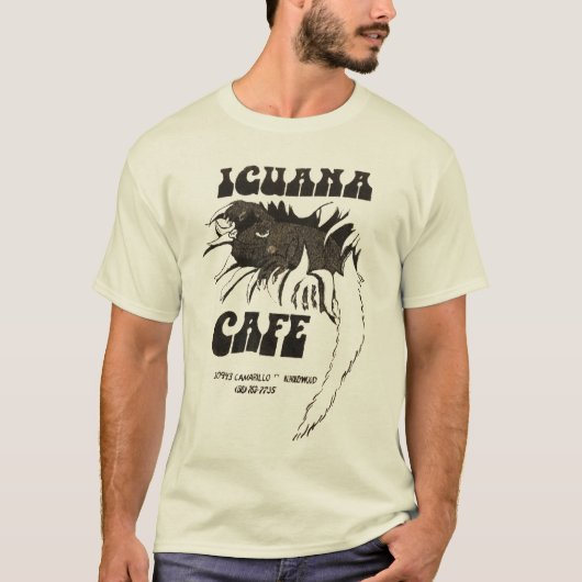 originaler Iguana Cafe T-Shirt (Vorderseite)