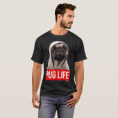 Originaler Pug-Lebens Pug T-Shirt (Vorne ganz)