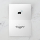 ORIGINALFOTOG UND DESIGN "KNOCHENKLEIDUNG HALLOWEE KARTE (Innenseite)