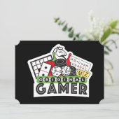 OriginalGamer Einladung (Stehend Vorderseite)