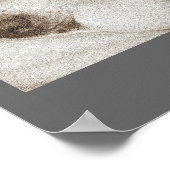 Originalgedicht niedliches Beileid Poster (Ecke)