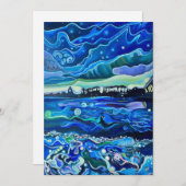 Originalkarte des Mix River Feiertagskarte (Vorne/Hinten)