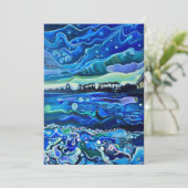 Originalkarte des Mix River Feiertagskarte (Stehend Vorderseite)