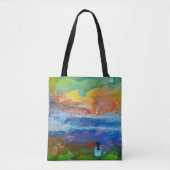 Originalkunst "Big Wave Morn" Tasche (Vorderseite)