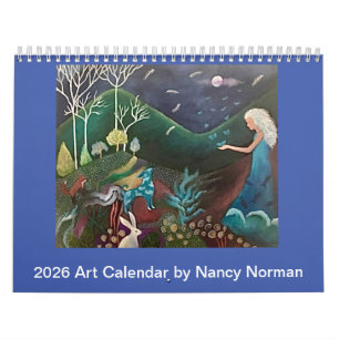 Originalkunst von Nancy Norman Kalender