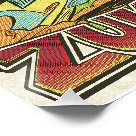 Originalplakat Poster (Ecke)