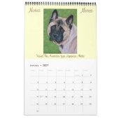Originalportraitgemälde von Hunden 2024 Kalender (Jan 2027)
