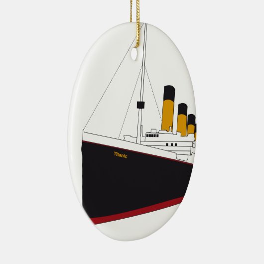 Originaltitanic Keramik Ornament (Rechts)