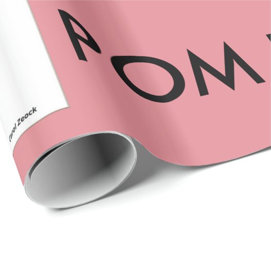 Originalvorlage des Spitz-Liebeverpackungspapiers Geschenkpapier (Rolleneckpunkt)